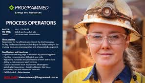 Programmed Energy & Resources are seeking Process Operators to join our  team with a major mining partner in the Pilbara 📆 2 & 1