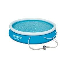 Bestway Fast Set Pool Set 12 Feet X 30 Inches Contents Pool Filter Pump Walmart Com Bestway Family Pool Inflatable Pool