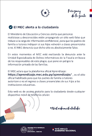 A pasos del retorno de clases, ¿presencial y/o virtual? Sitio Web Que No Es Del Mec Requiere Carga De Datos Personales Relacionado Al Retorno A Clases Presenciales Alertan Adn Digital
