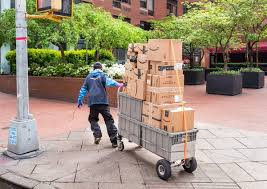 Delivery Cart Manhattan NYC