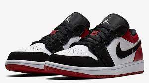 Check spelling or type a new query. Jordan 1 Low Black Red Where To Buy 553558 116 The Sole Supplier