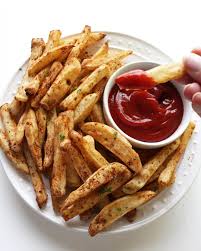 Toss the fries with the oil in a medium bowl, then sprinkle with 1/2 teaspoon salt and. Guilt Free Air Fryer Fries