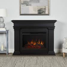 When i stand up close (about 1 foot), i can look down between the logs and see the led light. Real Flame Antero Grand 58 62 W Electric Fireplace Reviews Wayfair