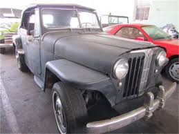 1949 Willys Jeep For Sale On Classiccars Com The first jeepster went on sale in 1948, actually offering a series of features as standard equipment that cost extra on other passenger cars at the time.