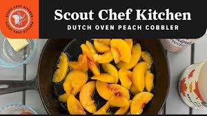A classic southern dessert recipe, the best peach cobbler made in cast iron starts with fresh peaches. Dutch Oven Peach Cobbler Youtube