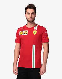 Haas boss guenther steiner had a special present for nikita mazepin after the russian driver's spinning start to life in f1. Ferrari T Shirt Vettel Scuderia Ferrari Replica 2020 Fur Herren Ferrari Store