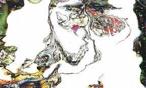 油画 天衣飘舞 展现了国画和书法理论所说的疏可走马 密不透风 意蕴 mural painting art painting
