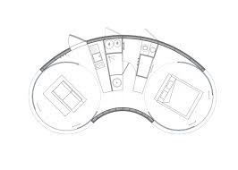 Sliding glass doors typically have narrower frames than swinging french doors. Gallery Of Take In The Views With This Prefabricated Curved Glass Sliding Doors 10