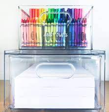 25 Organized Spaces From The Home Edit That Will Inspire You To Find A Place For Everything The Home Edit Container Store Crayon Organization