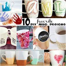 10 Adorably Cute Diy Mugs The Realistic Mama Diy Mugs Holiday Crafts Diy Diy Gifts For Kids