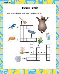 The crossword puzzle maker is used to make simple crossword puzzles. Picture Puzzle Free Printable Crossword Puzzle For Kids Jumpstart
