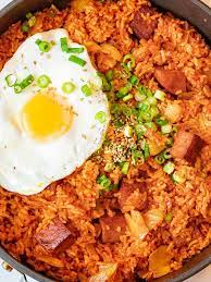 Kimchi Fried Rice With Spam Recipe Fried Rice Kimchi Fried Rice Easy Asian Recipes