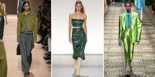 Le vert anis, une couleur qui se marie avec le gris. Comment Bien Porter Le Vert Cosmopolitan Fr
