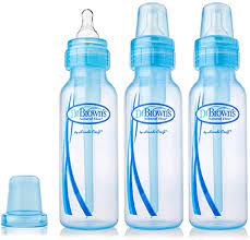Buy Dr Brown S Bpa Free 8 Oz 3 Pack Bottles Blue Online In Turkey B006xj94v8