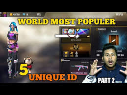 Please register or log in above to save your game id's here. 5 Most Populer And Unique Id In Free Fire World Most Populer Id Garena Free