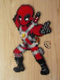 Deadpool Trainer Perler Beads By Cimenord Deviantart Com On Deviantart Termomozaika Businy Perler Biser