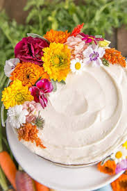 Check out this single tier carrot cake and see more inspirational photos on theknot.com. Carrot Cake With Cream Cheese Frosting Liv For Cake