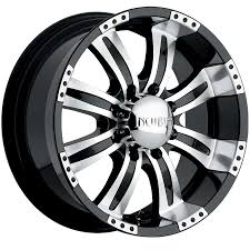 Black And Chrome Truck Rims Incubus Poltergeist 501 Gloss Black Machined Black Chrome Wheels Truck Rims And Tires Wheel Rims