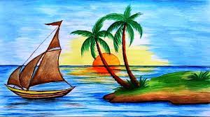 Check spelling or type a new query. Landscape Drawing Natural Scenery With Shapes Novocom Top