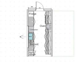 Galley Kitchen Floor Plan Galley Kitchen Layout Kitchen Flooring Galley Kitchen
