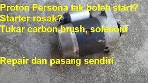 Perodua alza 1.5 starter motor 11t 12v denki platinum grade rm195.00 Proton Persona No Crank Starter Problem And Replacement Youtube