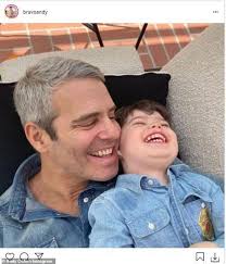 Andy Cohen is spotted carrying his young son Ben