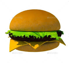 The Perfect Hamburger 3d Render Perfect Hamburger Hamburger Chicken Burgers