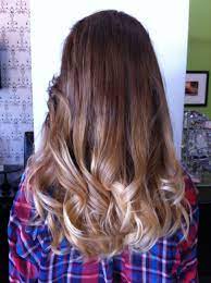 Ombre Hair Sooo Easy Just Dye The Top Dark And Leave The Natural Color In The Middle And Blonde Ends Ombre Hair Hair Styles Hair