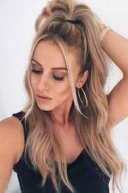 Reference Of Images Best Images Half Ponytail Tail Hairstyle Ponytail Hairstyles
