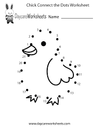 Free Printable Connect The Dots For Preschool
