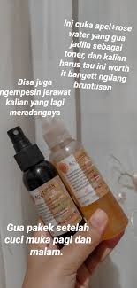 Sebab cuka apel ini diyakini dapat mengatur tingkat ph kulit. Toner Cuka Apel Perawatan Kulit Produk Jerawat Toner