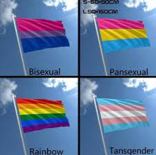 satin al gokkusagi bayrak 90x150cm lgbt banner polyester transseksuel escinsel onur banner pembe mavi lgbt bayrak gokkusagi bayragi malzemeleri tl12 25 tr dhgate com