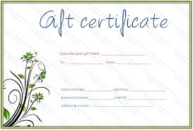 Green red and beige there are gift certificate templates geared towards retail stores, restaurants and cafés, to name a few. Gift Certificate Template For Kids Bitem