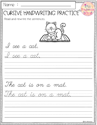 Free Cursive Handwriting This Product Has 5 Pages Of Cursive Handwriting Worksheets This P Cursive Handwriting Practice Handwriting Practice Free Handwriting