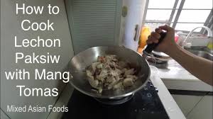 What kind of sauce is in paksiw na lechon? How To Cook Lechon Paksiw Roasted Pork With Mang Tomas Youtube