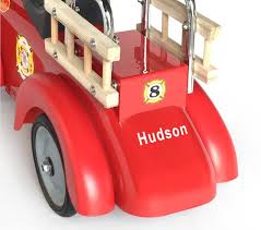 Neel fire protection apparatus, inc. Fire Truck Ride On Toy Pottery Barn Kids