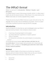 There is no place in this type of writing for personal views and purple pros. Format Of Imrad Thesis How To Write A Research Paper Essay Tigers The Literature Review Provides An Overview Of Relevant Research In Your Discipline Tienf Fawn