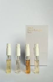 Maison Francis Kurkdjian Perfume Samples Set Of 4 Mini Atomizers Franciskurkdjian Com Perfume Packaging Perfume Samples Fragrance Bottle