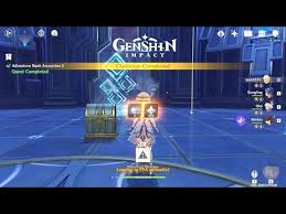 Genshin Impact Adventure Rank 35 Ascension Gameplay Character Vs Weapon Level 70 Youtube