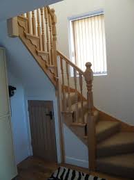 Because of the continuous rise, the longer newels are needed. Classy Winder Staircase Design Represents With Rustic Looks Natural Wood Winder Staircase Design Wooden Railing Staircase Design Stairs Design Stairway Design