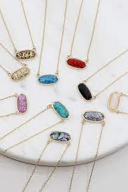 Kendra Scott Look Alike Pop Of Color Necklace Free Shipping Chain Choker Necklace Chain Choker Chokers