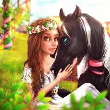 It S Always Summer In Your Arms 100 Drawn Commission For Dear Hazelgrayhaven And Her Arabian Stars Star Stable Horses Star Stable Horses