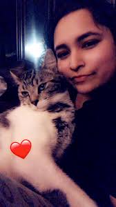 Bring home our missing black and white long-haired cat