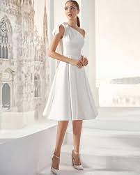 Abiti da sposa economici lunghezza semplice tè corto corto casual casual spiaggia. Abiti Da Sposa Corti 2021 2022 60 Modelli Bellissimi Beautydea