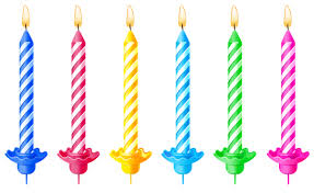 Birthday Candles Clipart Black And White Birthday Candles Png Clipart Picture Birthday Candles Cartoon Candle Homemade Birthday Cards