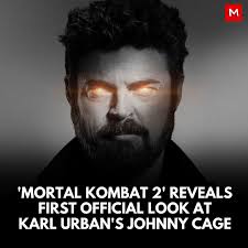 Johnny Cage is being uncaged in the first look at Karl Urban as the iconic  video game legend in #MortalKombat2.