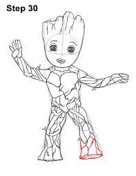 How to draw how to draw baby eeyore? How To Draw Baby Groot