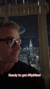 Whose ready for a party?!? #spirited #willferrell #ryanreynolds 🎄 Ringing  in that joyful spirit at the Rainbow Room w @Ryan Reynolds and the cast of  the new movie.