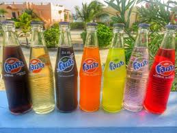 Fanta 4 Fanta Vintage Soda Bottles Grape Fanta