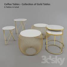 3d Models Table Coffee Table Zara Home Gold Tables Zara Home Coffee Table Zara Home Table Gold Table